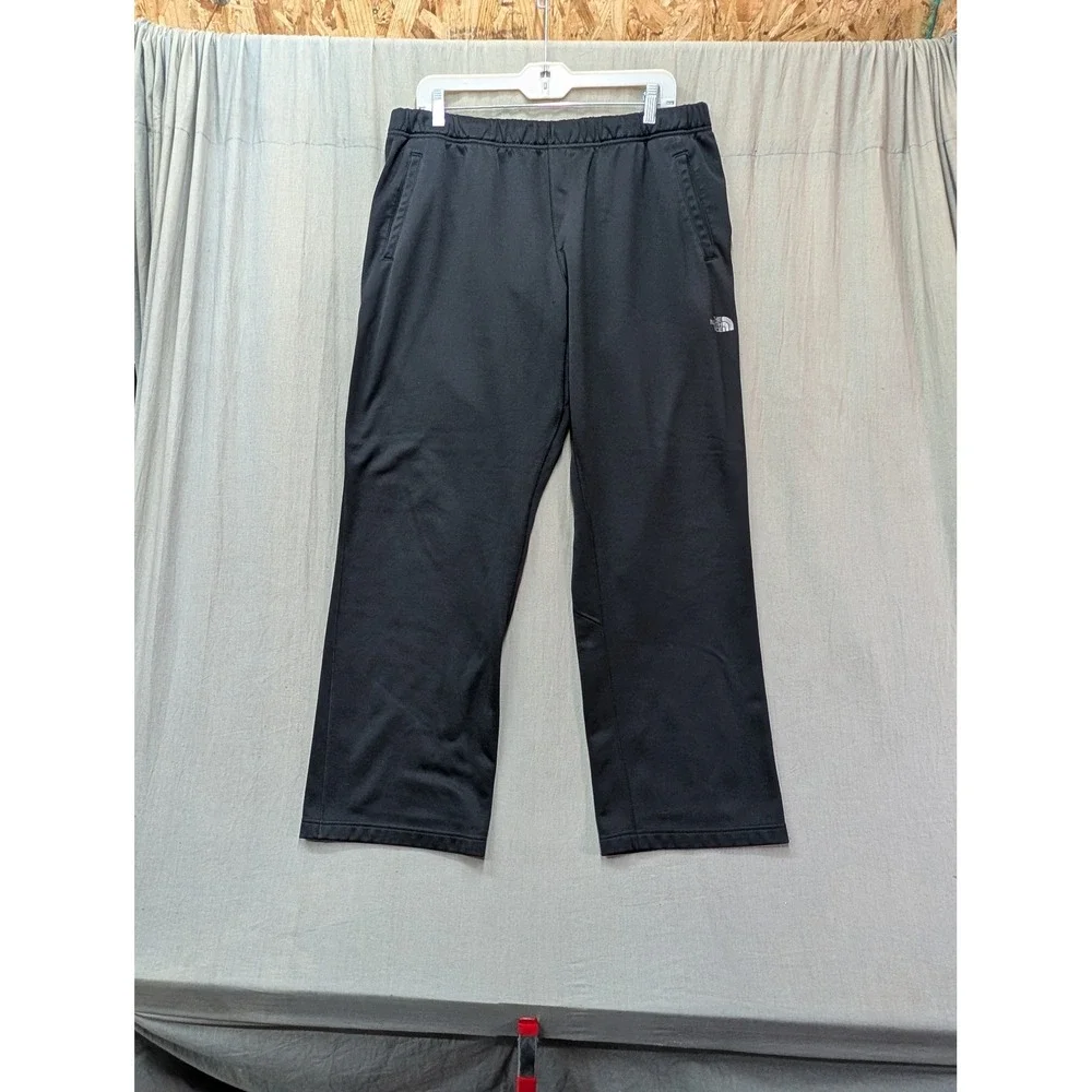 The North Face Mens Black Fleece Lined Athletic Sweatpants XL Joggers